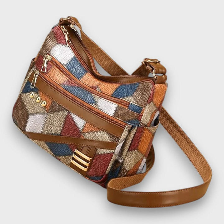 SOLARA PATCHWORK TORBA NA RAMENU