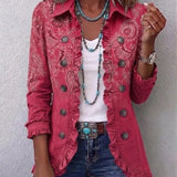 Isotta | Vintage paisley jakna s volanima