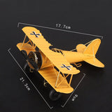 Retro Metalna Avion Craft