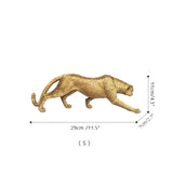 Zlatne Leopard Figurice