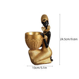 Sahara Muse™ Skulptura s pladnjem