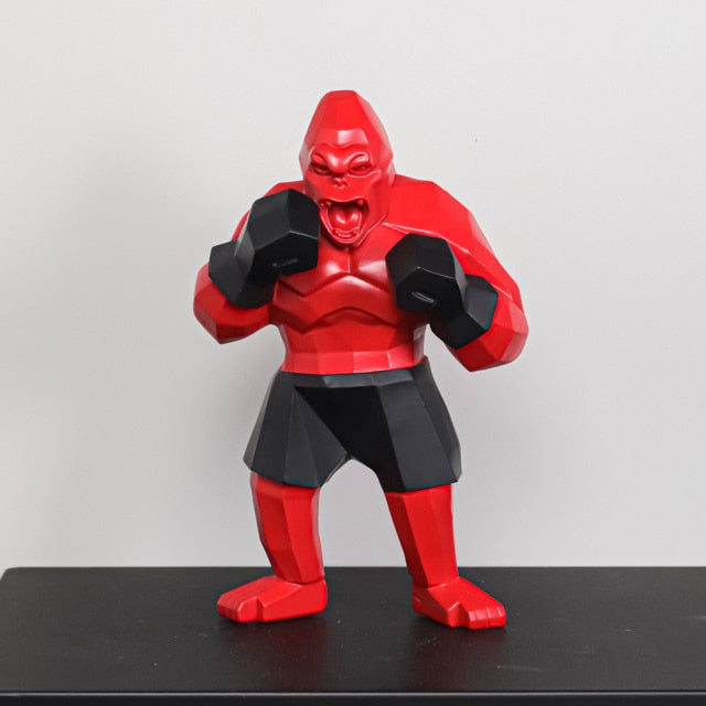 Geometrijski Gorilla Bokser